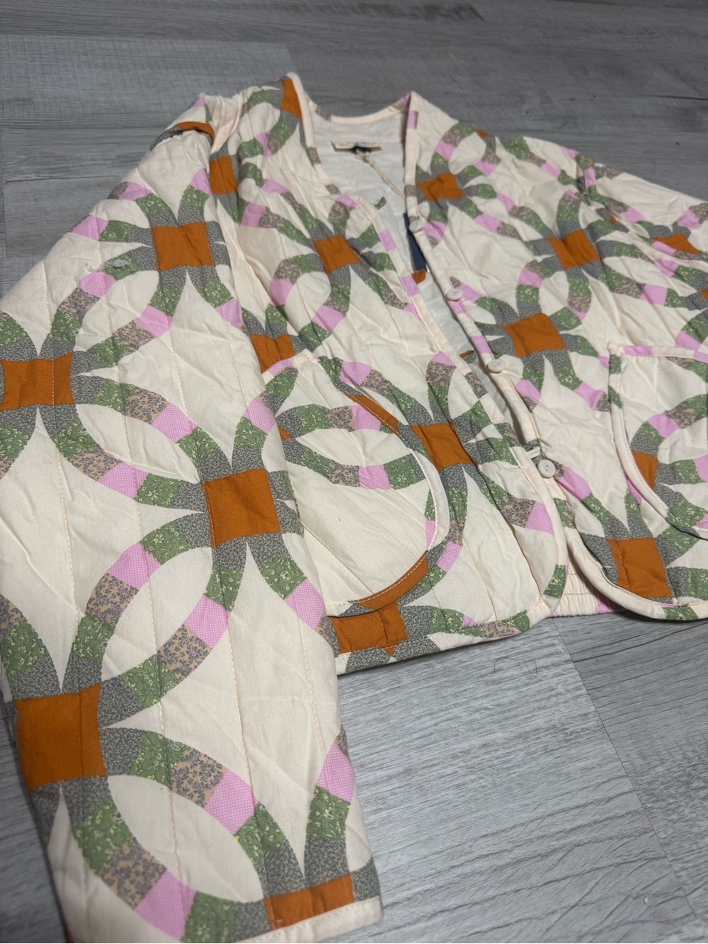 Universal Thread Cream Quilted Jacket NWT